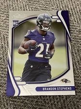 2021 Panini Absolute Brandon Stephens Rookie Baltimore Ravens RC #195