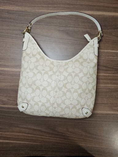 バッグ COACH Pink signature Soft Clip Hobo Bag 💌SOLD💌 vintage authentic coach pink signature mini hobo