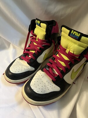 nike dunk high fireberry