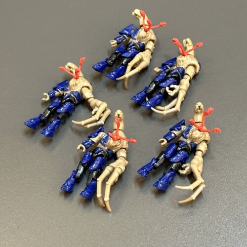 5x Rare Mega Construx Halo 2 Flood Combat Form Covenant Elite (Dark Blue) Figure - Picture 7 of 7