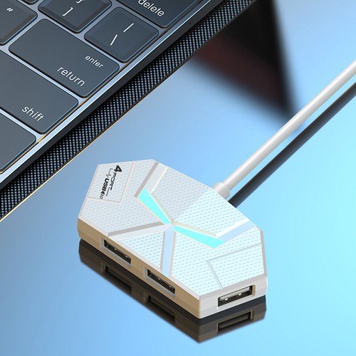 USB 2.0 HUB 4/7Ports Multi High Speed USB Splitter Adapter Dock Station Expander - Afbeelding 16 van 20