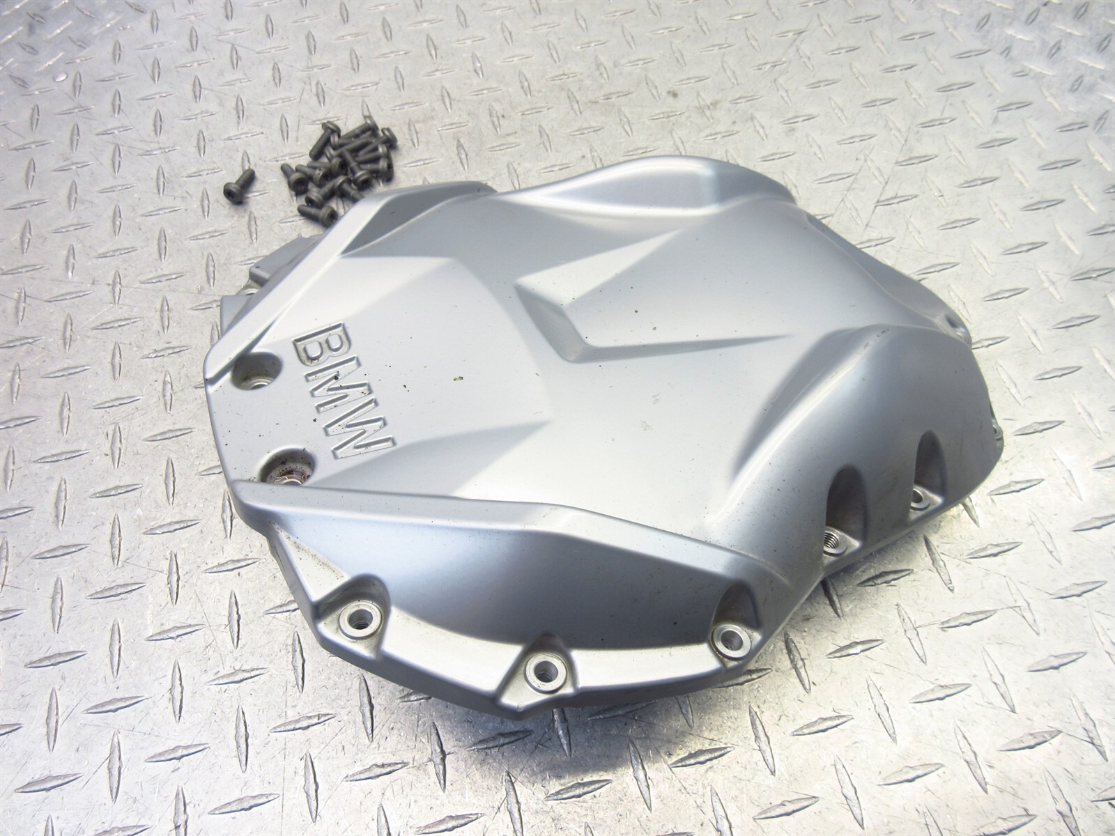 2015 BMW R1200rt / R1200gs Engine Front Cover Aluminum Silver 