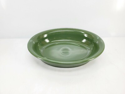 FIESTA OVAL vegetable BAKER SERVING BOWL sage green NEW