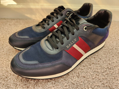 Authentic Bally Mens Leather Sneakers Bally Men main image 3