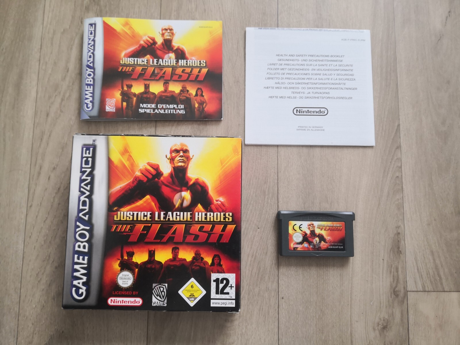 Justice League Heroes The Flash - Jeu Nintendo GBA Game Boy Advance Rare