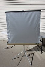 VTG Portable Knox Panorama Screen Size 40  x 38  Projection Screen Made In USA