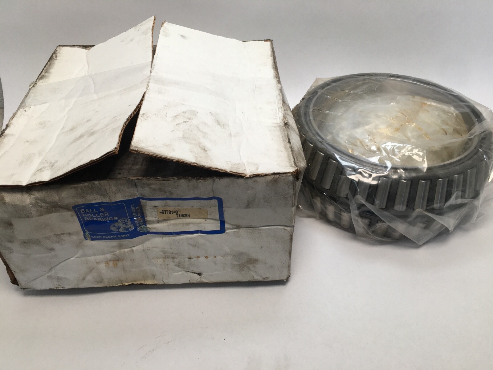 Timken 67791D Double Taper Bearing Cone 7 Inch ID USA Made