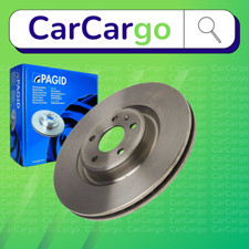 Pagid Vented Front Brake Discs Pair Porsche Macan 3.0 S Diesel 2014-2018 345 mm