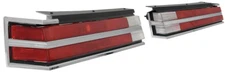OER Tail Lamp Lens and Chrome Bezel Set 1984-1987 Buick Regal T Type GNX