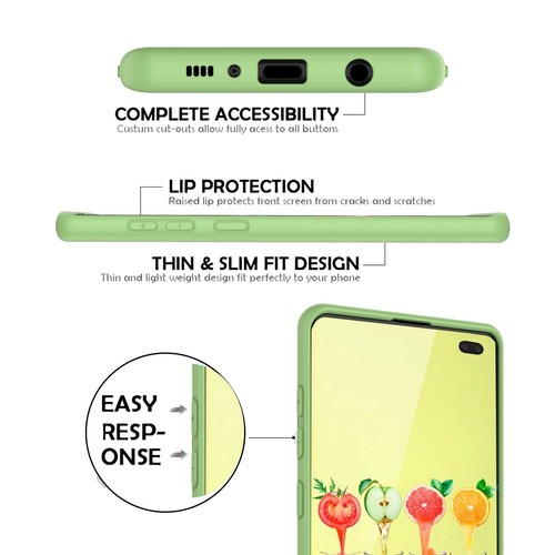 Funda para teléfono Samsung Galaxy S10+/Plus/S10E silicona suave a prueba de golpes delgada cubierta - Imagen 41 de 51