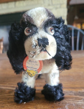 Rare 1958 Steiff Mohair Butch the Cover Dog Saturday Evening Post