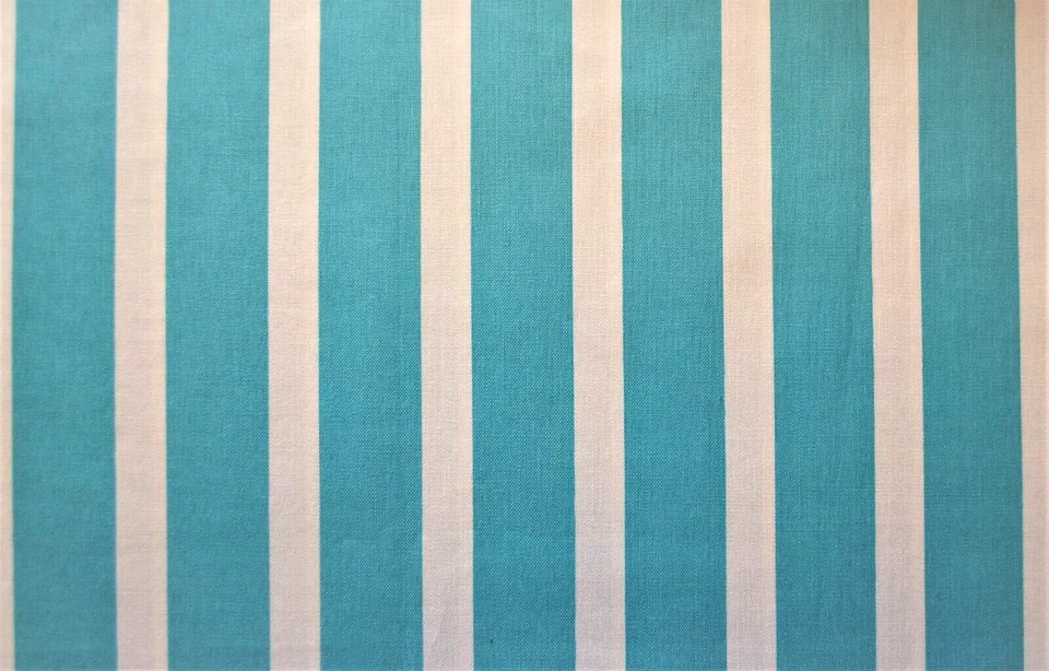 Andover Fabrics Teal white Stripe 13" 100% cotton fabric 13" 100% cotton fabric - Image 2 of 2