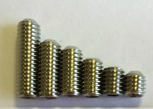 M3 M4  M5 M6STAINLESS STEEL A2 DIN:916 GRUB SCREW PLAIN CUP POINT *FREE POST**