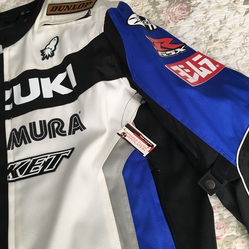 Suzuki GENUINE VINTAGE GSXR-JOE ROCKET ARMOURED MESH JACKET 2XL never worn Tags - Picture 12 of 12