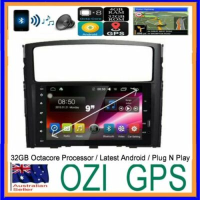 #ad #ad MITSUBISHI PAJERO 2012 2019 GPS CARPLAY ANDROID AUTO ODB DAB TPMS DVR ROCKFORD AU $568.70