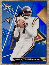 2023 Topps Composite Finest Randall Cunningham #211 Blue Refractor /150