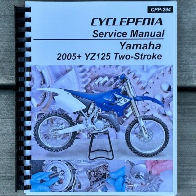 2005–2026 Yamaha YZ125 YZ 125 Two-Stroke SERVICE & REPAIR MANUAL