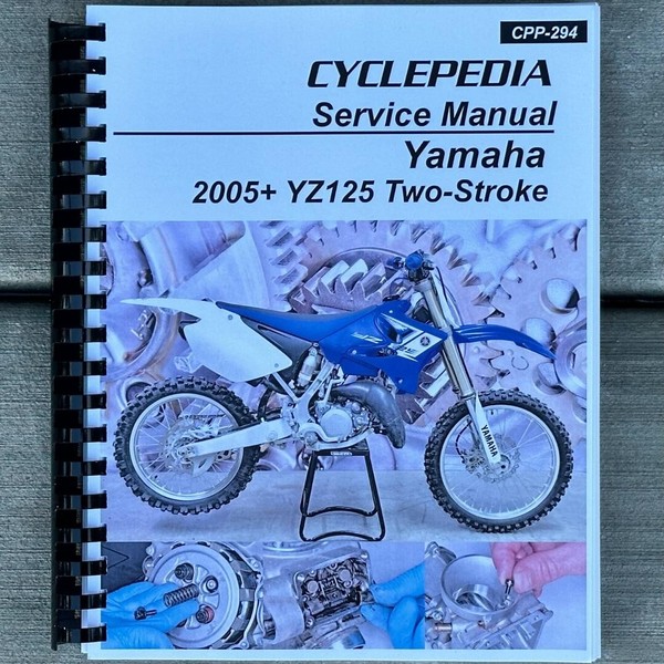 2005–2026 Yamaha YZ125 YZ 125 Two-Stroke SERVICE & REPAIR MANUAL