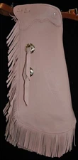Custom Made Leather Kid's Chinks/Pink Kid's Chaps/Made in USA