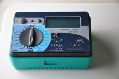 Transistor Semiconductor Parameter Tester Meter DY294 Digital Transistor Tester