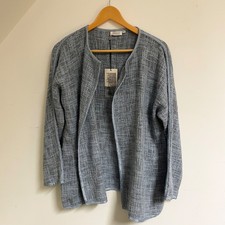 Brand New With Tags Masai Waterfall Blue Cotton Jacket Size M