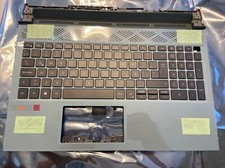 DELL G15 5510 5511 5515 Palmrest Spanish Backlit Keyboard 4CKKP 04CKKP N169
