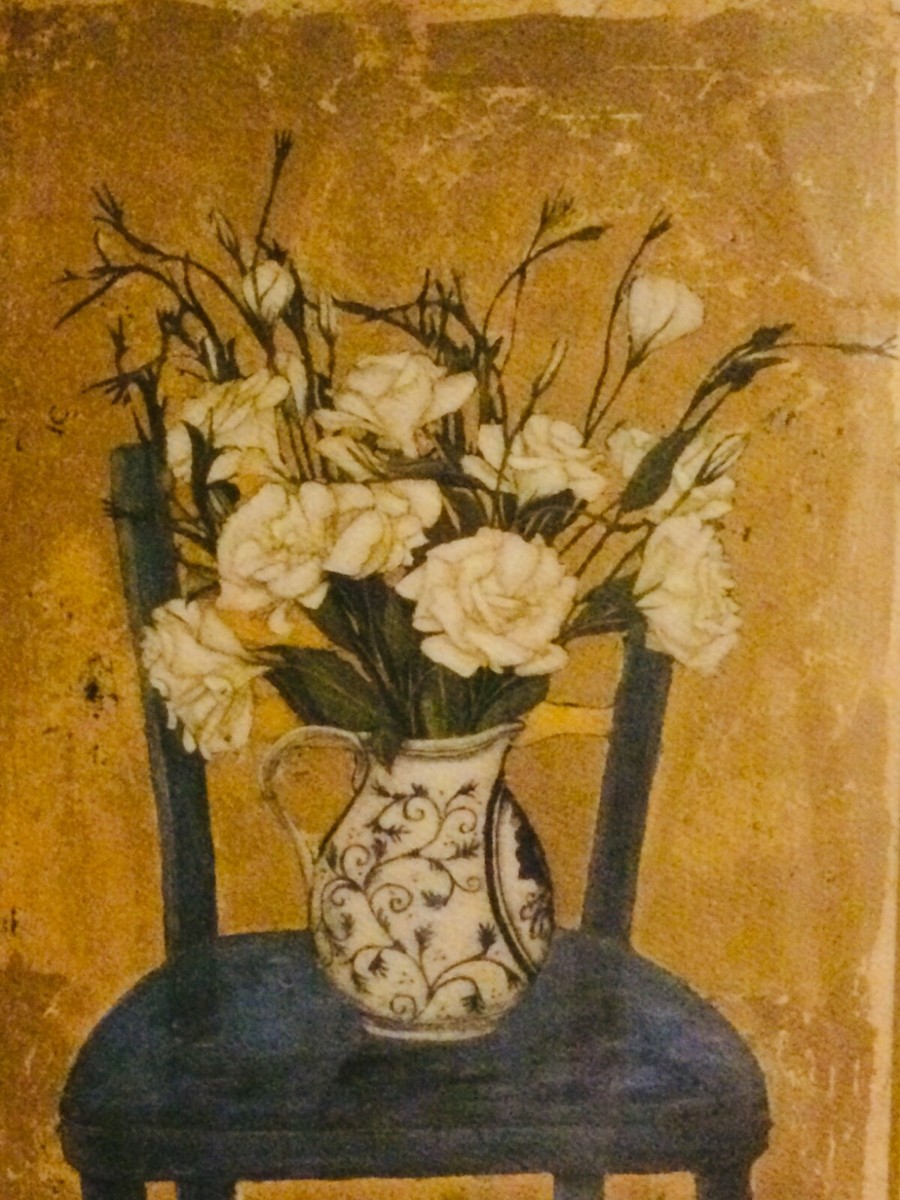 Shelley Hely アートフレーム Yellow Chair s-l1200.jpg