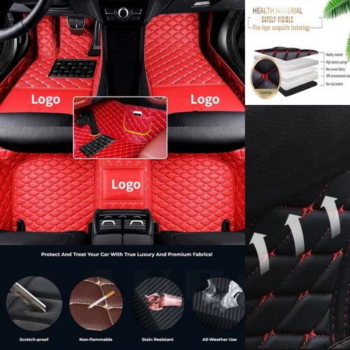 For Mini Car Floor Mats Luxury Carpets Auto Liners Waterproof All Models Pockets - Picture 4 of 37