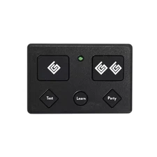 Premium 5-Button Remote Transmitter for Automatic Gate Opener Systems in Black