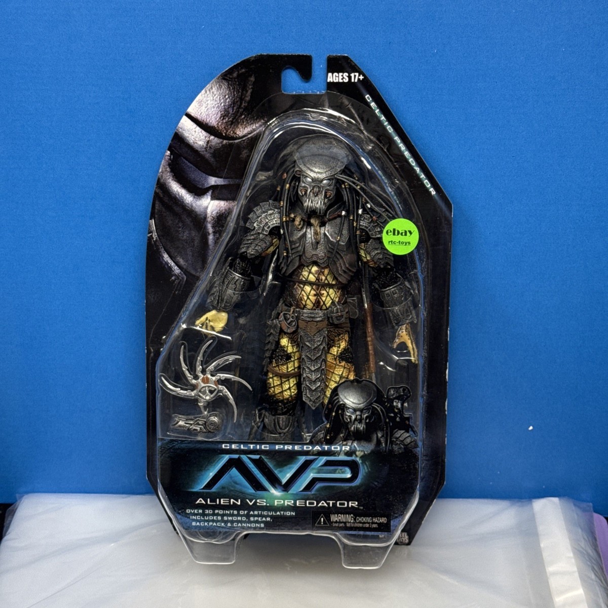 NECA AVP Alien vs Predator CELTIC PREDATOR Series 14 Figure