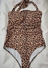 Unbranded Cheetah Swimsuit One Piece Swimsuit XL (L1879)