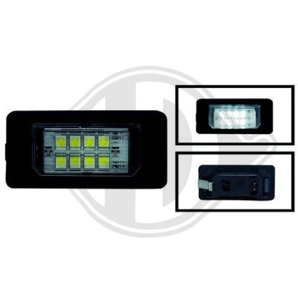 Kennzeichenleuchte Diederichs 1018192 Hd Tuning FüR-image