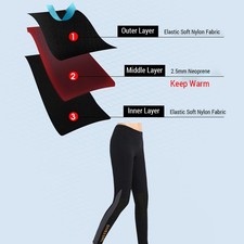 3mm Neoprene Wetsuit Pants Women Surfing Pants Keep Warm Diving Pants For EKTG