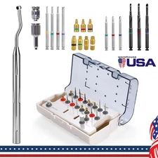 Dental Universal Implant Removal Kit Plastic Box Broken Screws Extract Tool Set