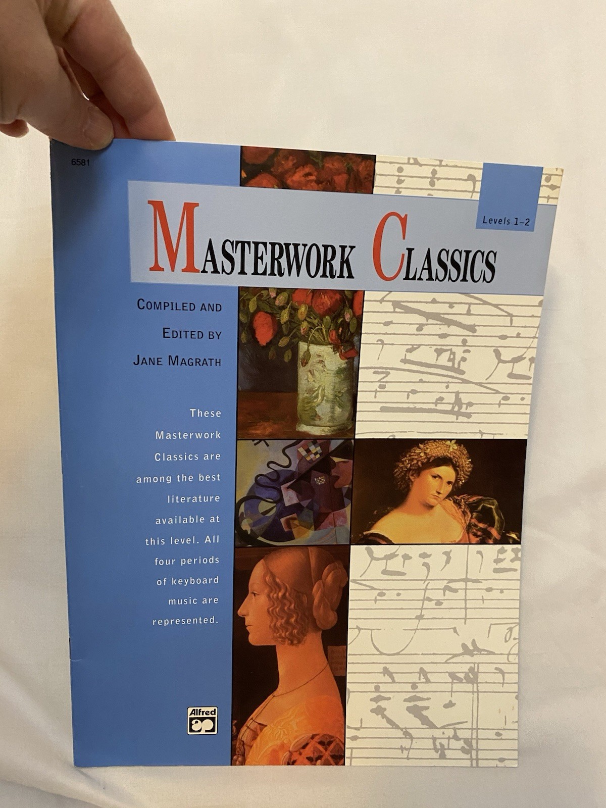 Masterwork Classics Levels 1-2 Piano Sheet Music Book Jane Magrath Alfred