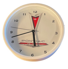 Pontiac 9 Wall Clock