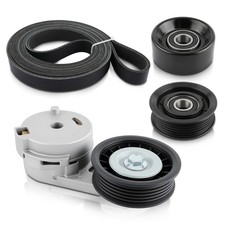 Serpentine Belt Component Kit For Impala Malibu Pontiac G6 Saturn Vue Aura Relay