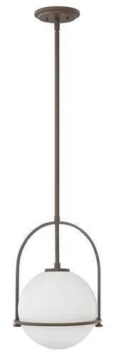 Hinkley Lighting 3407 Somerset 1 Light 12"W Pendant - Bronze - Picture 2 of 10