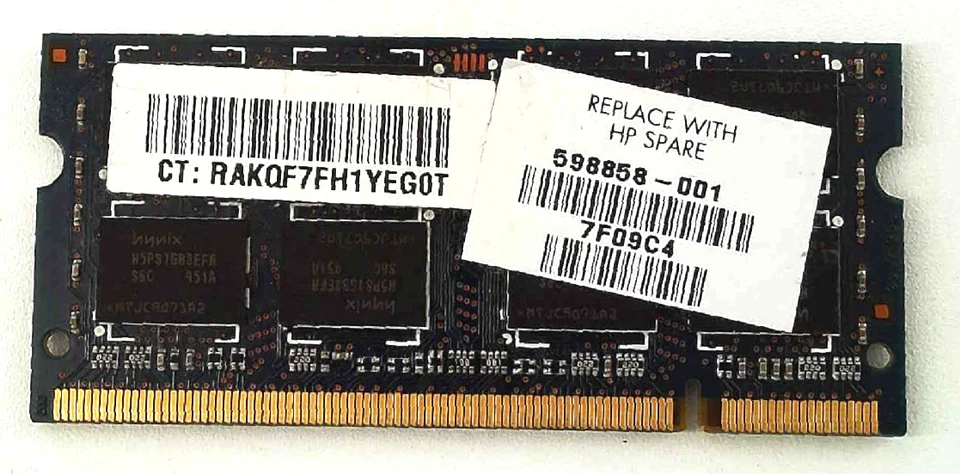 Hynix 🔧 2GB DDR2-800 PC2-6400S SO-DIMM Laptop RAM 🟥 ☆ - Image 2 of 2