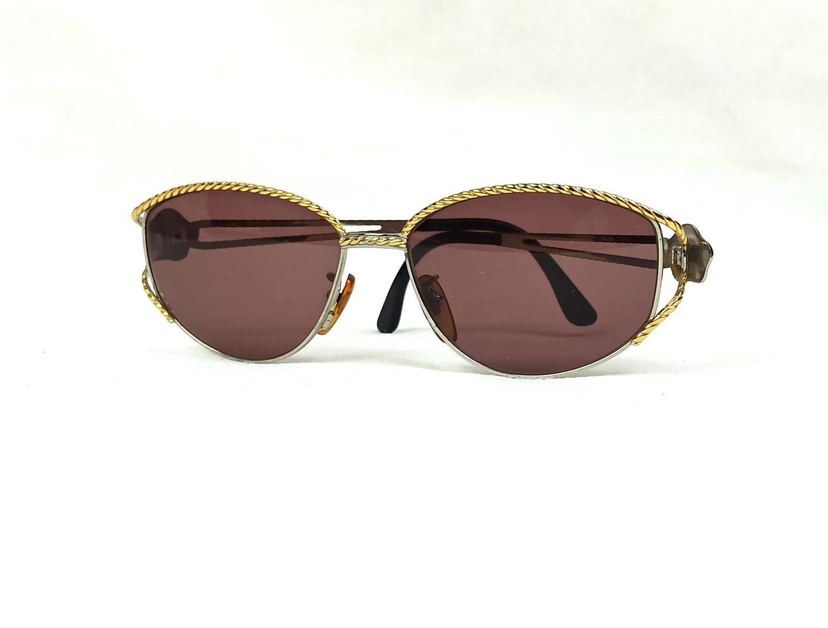 Luxury Fendi Metallica Men Sunglasses SL 7022 Vintage 80s Rome