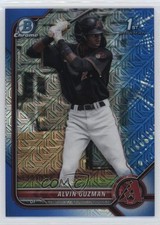 2022 Bowman Chrome Prospects Mega Box Blue Mojo Refractor /150 Alvin Guzman 0bt4