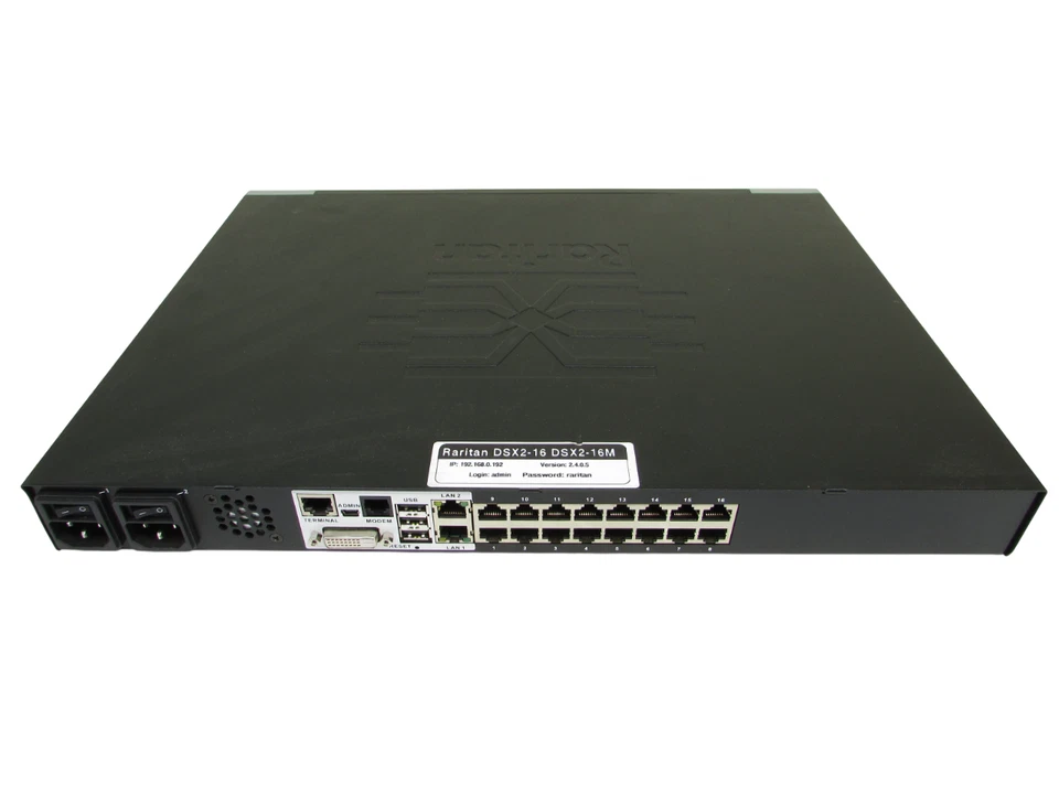 Raritan Dominion SX DSX2-16 16-Port Serial Console Server - Image 4 of 4