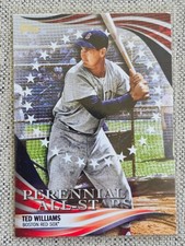 TED WILLIAMS 2019 TOPPS PERENNIAL ALL-STARS INSERT BASEBALL CARD #PAS-2 RED SOX