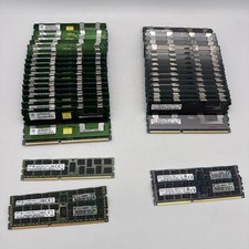 LOT OF 40 MIXED BRANDS  SPEED ECC RAM 16GB 8GB 4GB - USED - WORKING - J6