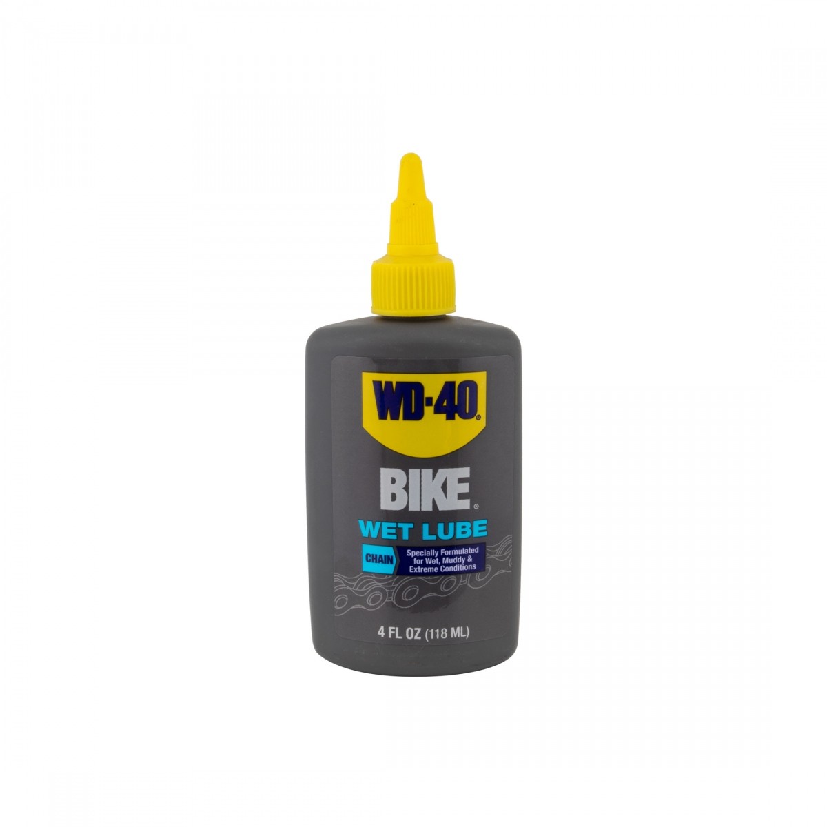 WD-40 Bike Wet Chain Lube 4 унции Влагоотталкивающая долговечная велосипедная смазка для велосипедных цепей 3390₽