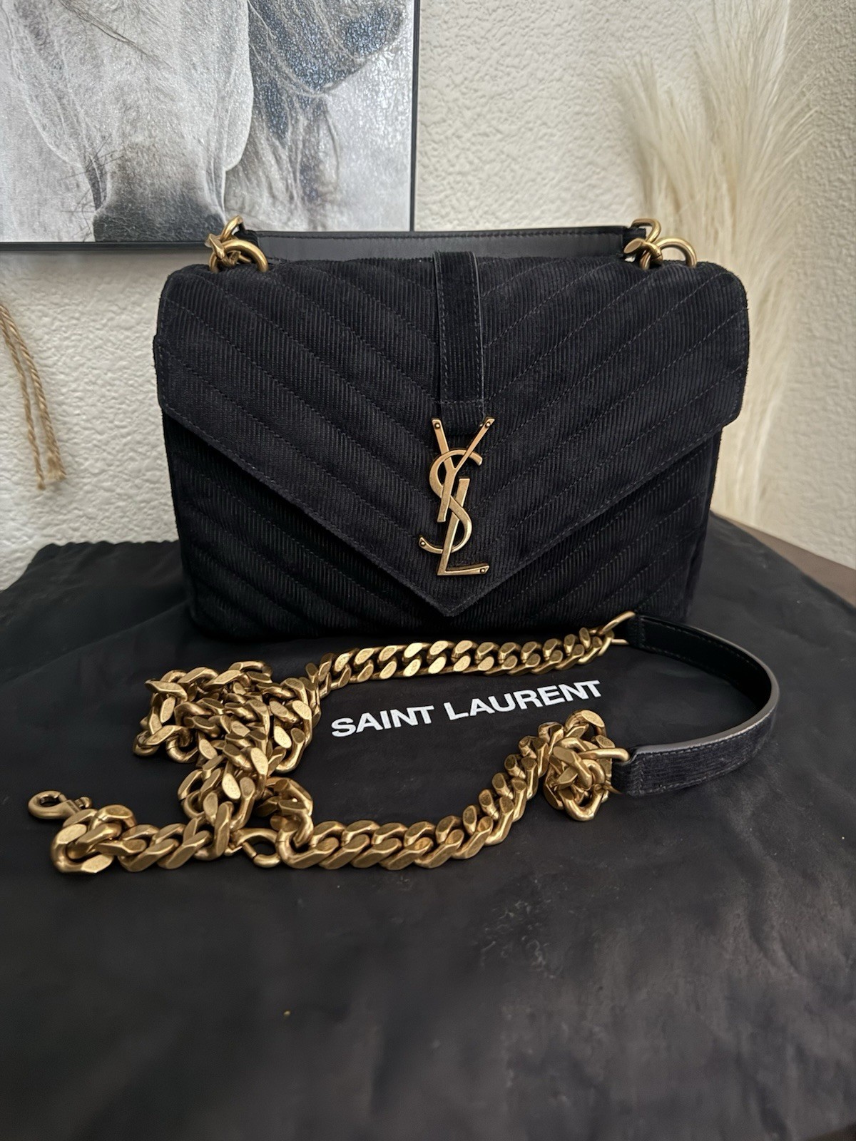 Borsa media college Saint Laurent YSL
