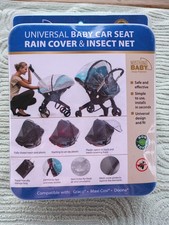 Nostrand Baby Universal Car Seat Rain Cover  Big Net