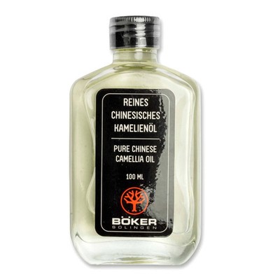 BÖKER Kamelienöl 100 ml Öl Messer Pflege Rostschutz Holz Klinge Reiniger 04BO175