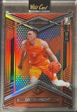 Wild Card Alumination Dalton Knecht Numbered 37/40 Basketball Card