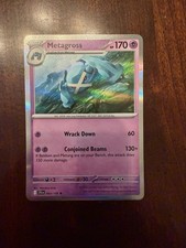 Metagross 63/159 - Journey Together - Pokemon TCG Card - Holo NM